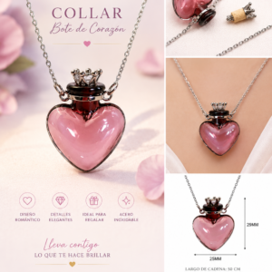 Collar de corazon