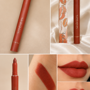 Delineado de labios mate