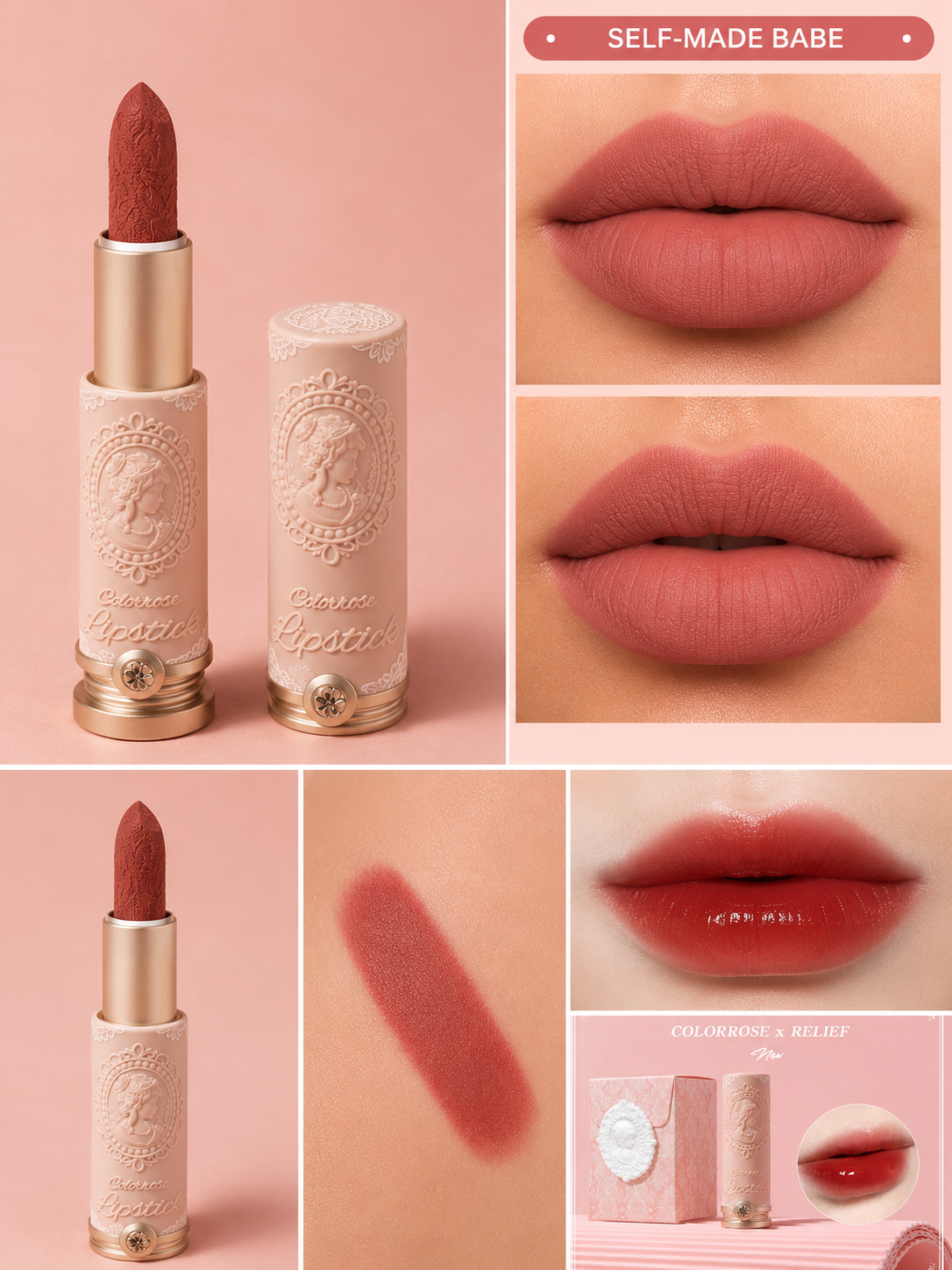 Labial de barra mate